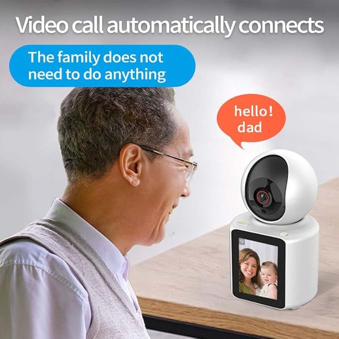 YESIDO 1080P Video Calling WIFI HD Camera, One Click Video Call Camera Night Vision Motion Detection Home Surveillance FOR BEST GIFT