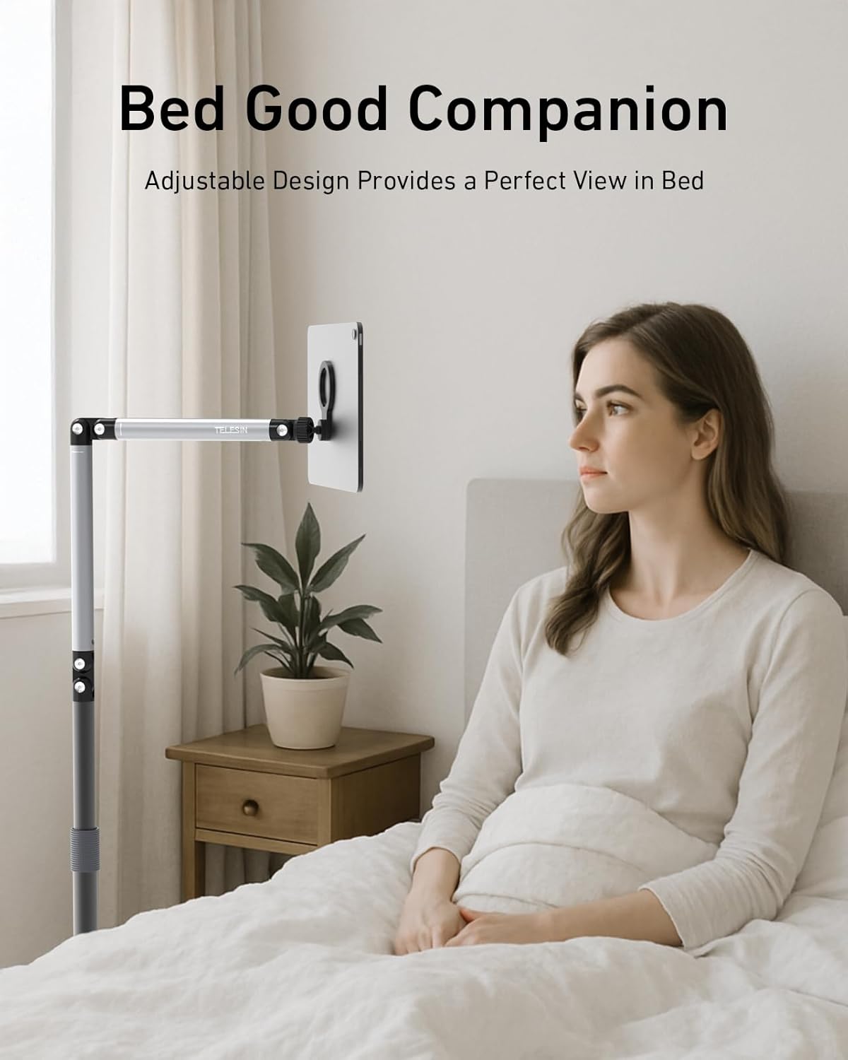 Magnetic Floor Stand for Phone & Tablet by TELESIN