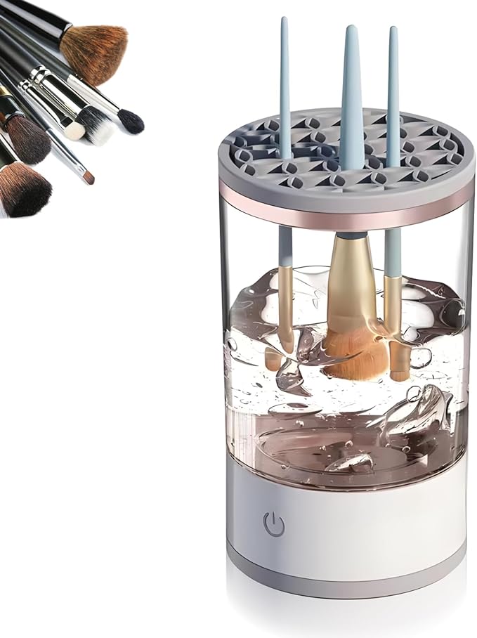 Makeup Brushes Cleaner Electric Makeup Brush Cleaner Makeup Brush Cleaner With 360 Degree Rotation Make Up Brush Cleaner