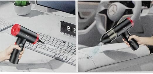 Yesido VC06 Dual-Purpose Vacuum Cleaner - Blowing & Suction for Computer, Laptop, and Car Interior Cleaning