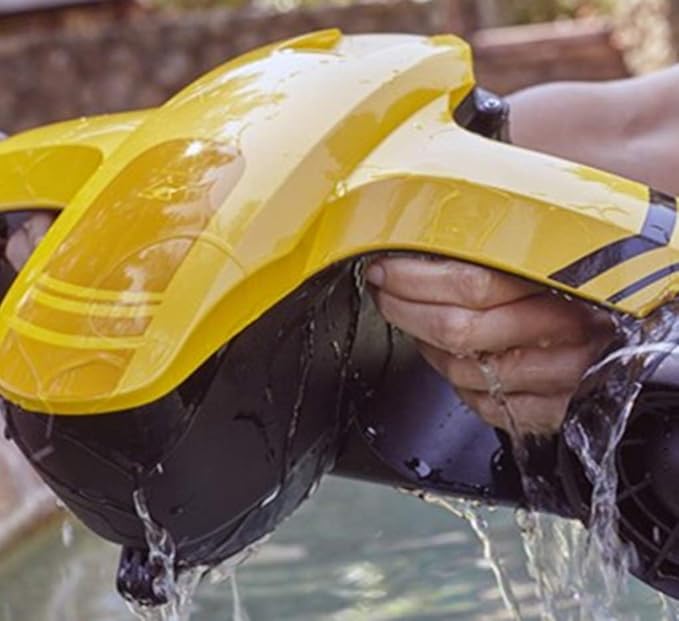 ROBOSEA Underwater Scooter, Seaflyer Waterproof Swimming Pool Sea Scooter 2 Speed Level for Diving, Underwater Sports Snorkeling Gear for Adults