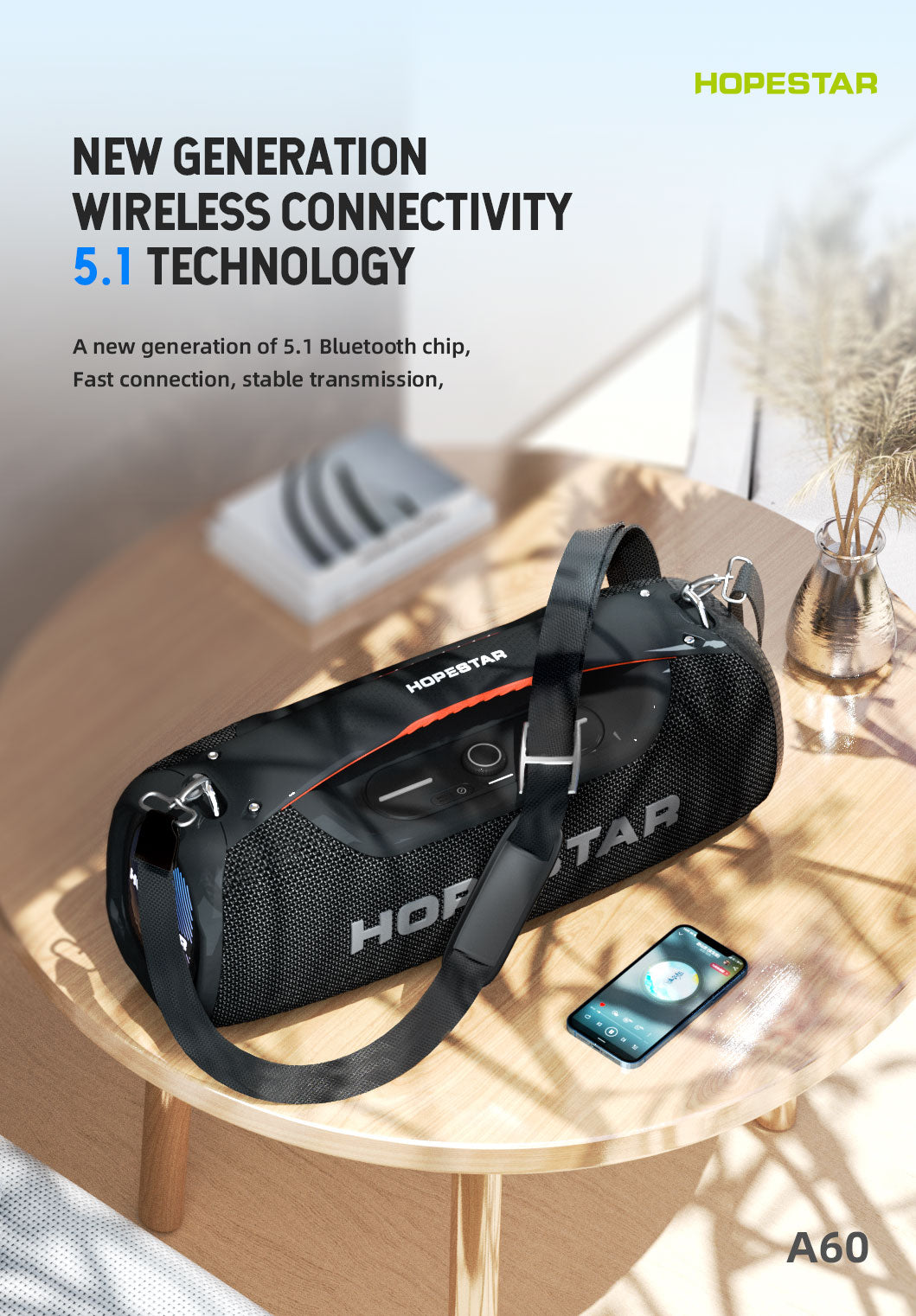 HopesTar Big Outdoor Speakers for Church, IPX6 LED Ceiling Lights with Bluetooth Speaker A60