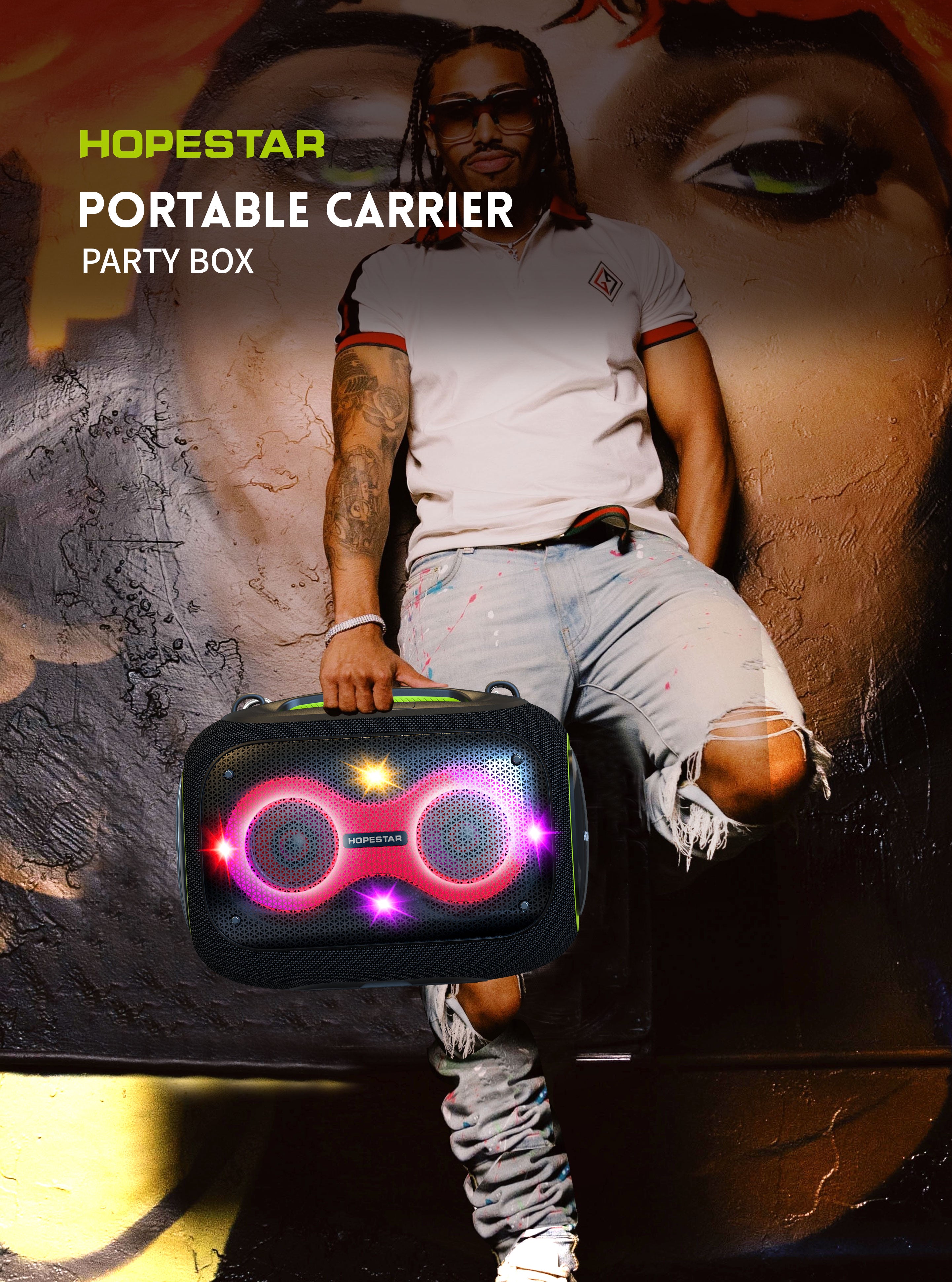 Ultra-High Power Party Box - The Must-Have for Parties