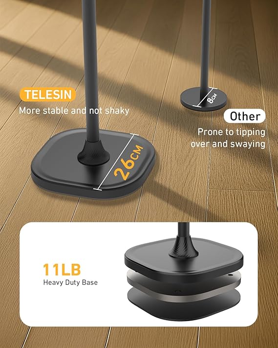 Magnetic Floor Stand for Phone & Tablet by TELESIN