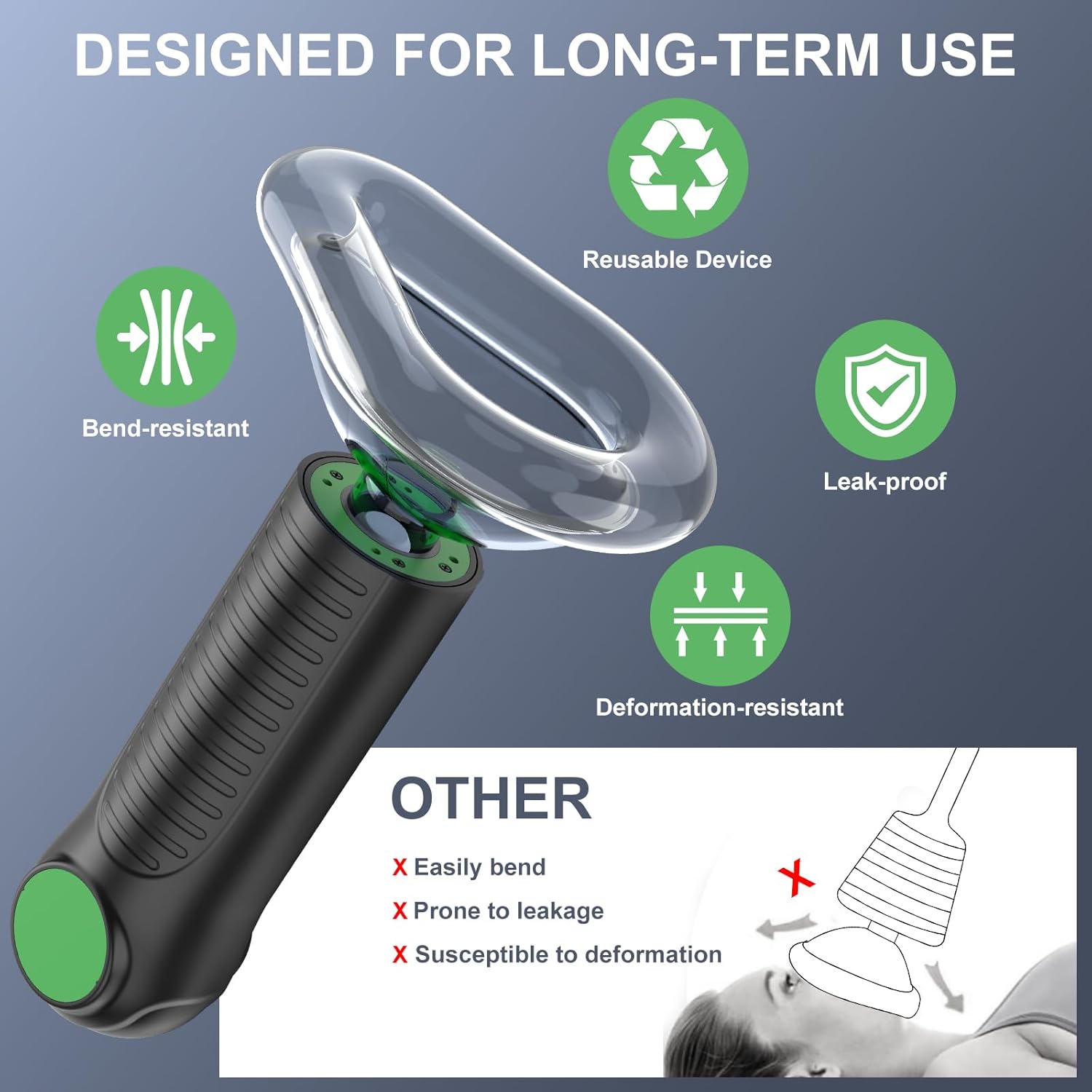 Choking Rescue Device, Anti-Choking Device for Babies and Adults, AnGeer EasyPumpVac Airway Suction Device, First Aid Kit for Children and Adults