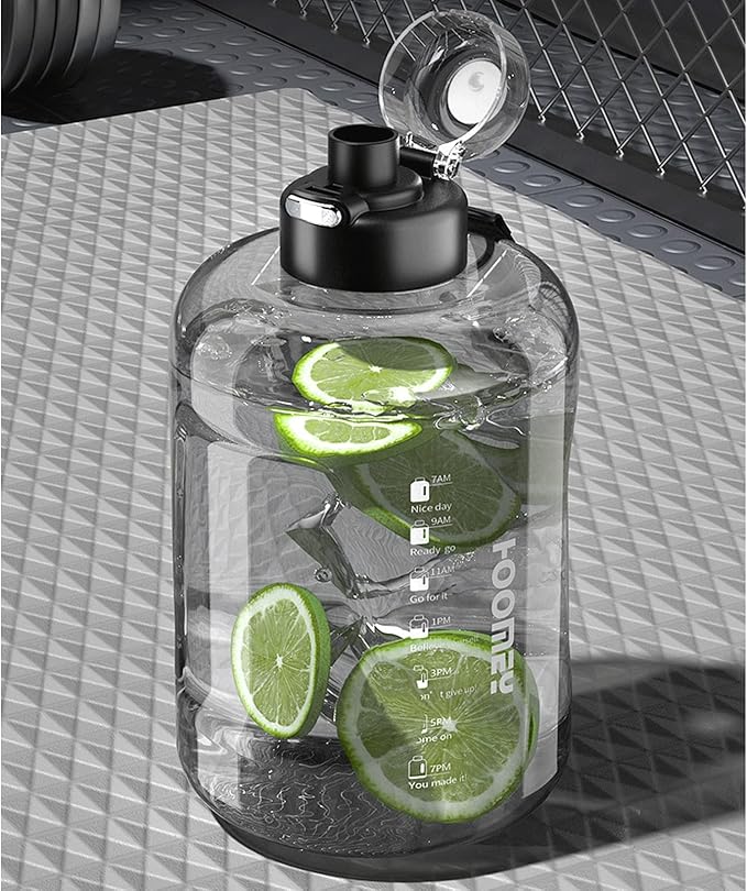 ADAK T5 Pro Smart Screen Sports Water Bottle - 40oz Tritan Stanleyse Cup with Handle, Ideal Nurse Gifts for Nurses Week, 1500ml Capacity