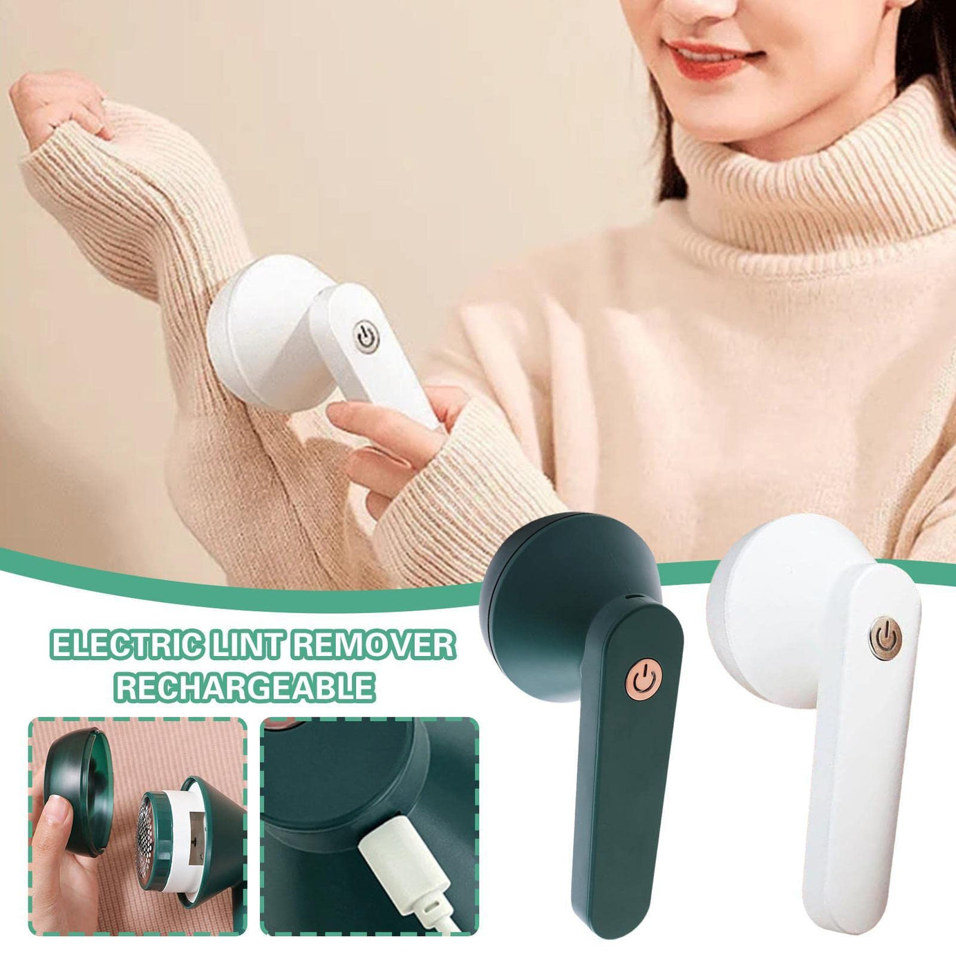 Rechargeable Fabric Shaver: Your Portable Solution for Clothing Lint and Fluff Removal