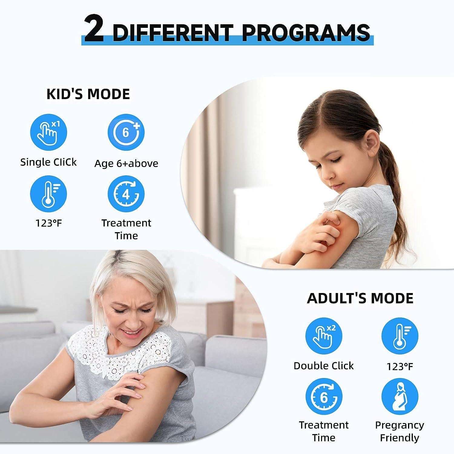 Bug Bite Itch Relief for Mosquito Bites Chemical-Free Insect Bite Healer for Treatment of Insect Bites Non-Toxic Natural Fast Symptom Relief