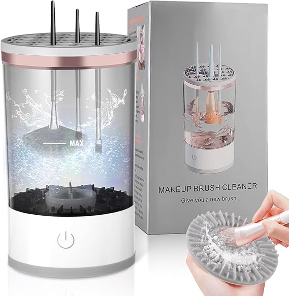 Makeup Brushes Cleaner Electric Makeup Brush Cleaner Makeup Brush Cleaner With 360 Degree Rotation Make Up Brush Cleaner