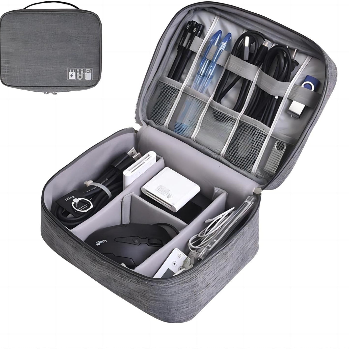 Electronic Accessory Bag Travel Cable Organizer Universal Waterproof