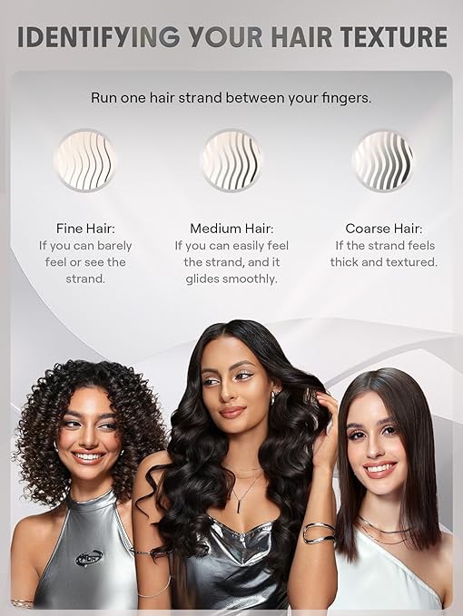 SHEGLAM Automatic Curling Iron 1 ¼ inch with 3 Temperatures Fast Heating, 2-Way Rotation, Automatic Shut-Off, Anti-Scald, Anti-Tangle Rotating for Hair Styling