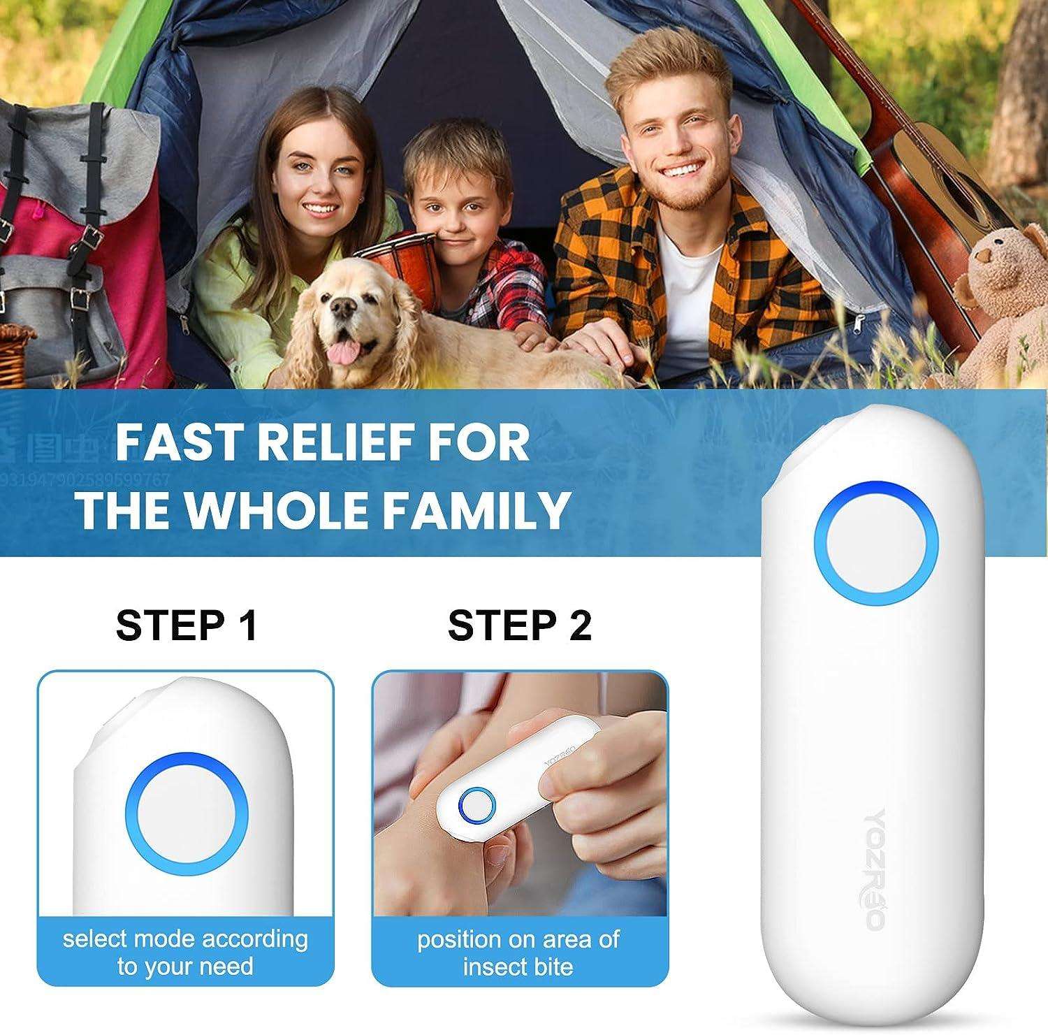 Bug Bite Itch Relief for Mosquito Bites Chemical-Free Insect Bite Healer for Treatment of Insect Bites Non-Toxic Natural Fast Symptom Relief