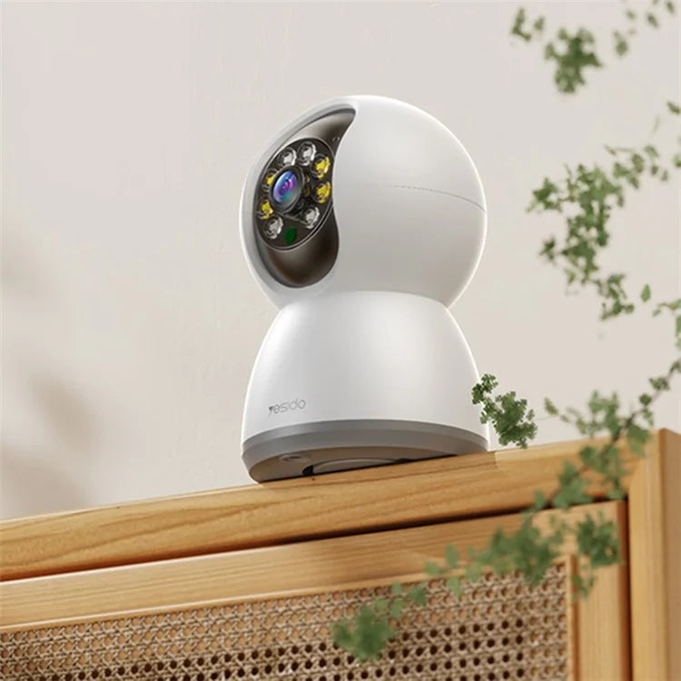 Yesido KM11 3.0MP Full Color Day and Night Smart 2.4G WIFI Camera, Specification:EU Plug