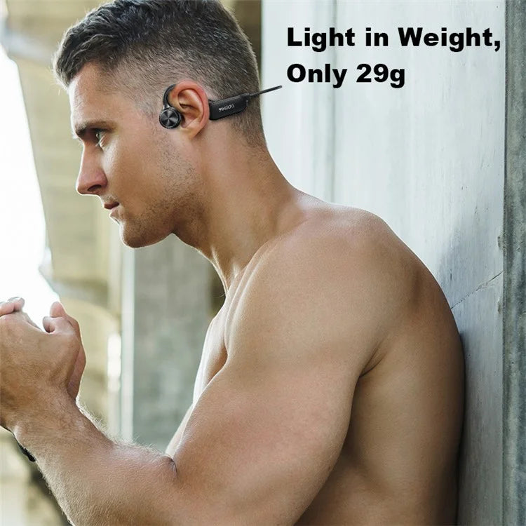 Yesido YSP12 Bone Conduction Bluetooth Headphones, Wireless Neckband Sport Headset
