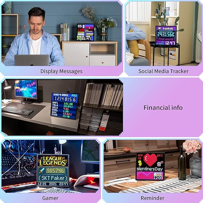 Divoom Pixoo 64 X 64 Digital Frame Display