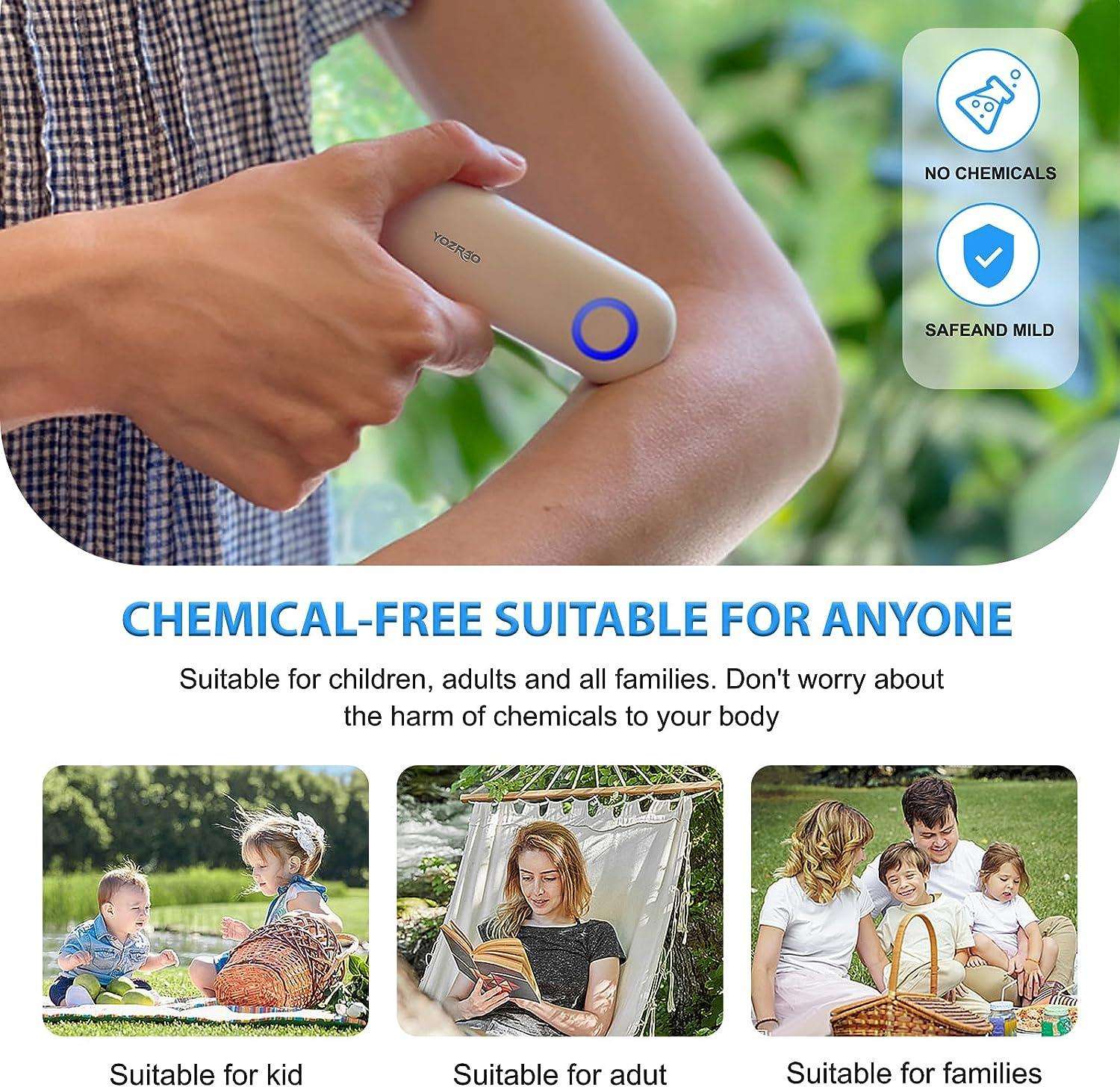 Bug Bite Itch Relief for Mosquito Bites Chemical-Free Insect Bite Healer for Treatment of Insect Bites Non-Toxic Natural Fast Symptom Relief