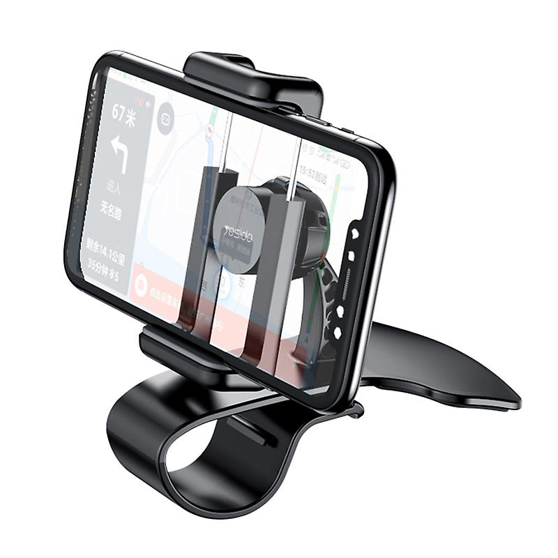 Yesido C103 360° Rotation Dashboard Phone Car Holder – Universal Clip Mount