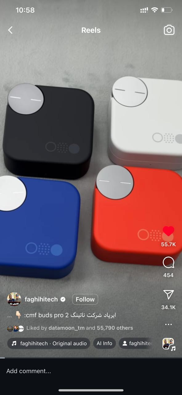 CMF by Nothing Buds Pro 2 Bluetooth Earbuds, ChatGPT Integrated, TWS with Clear Voice Technology 2.0, 50 dB Smart ANC, Up to 11 hrs Battery