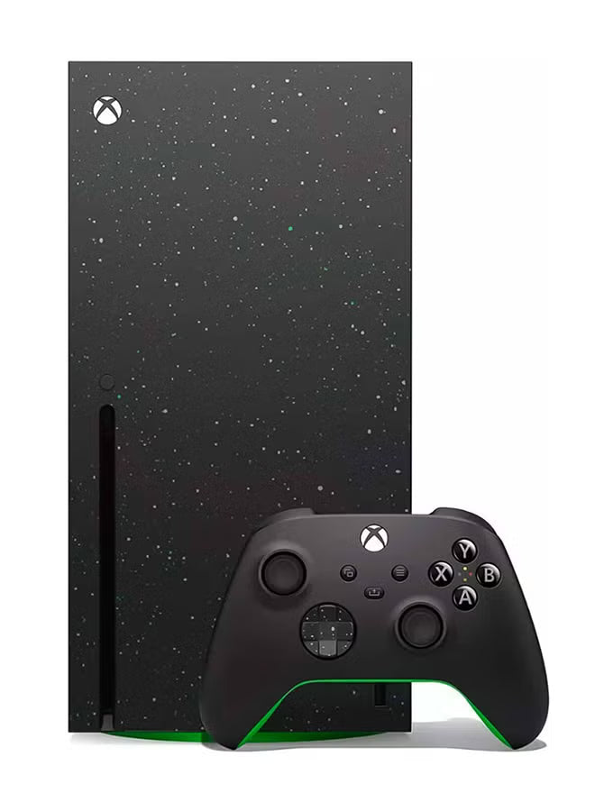 Xbox Series X Galaxy Black Special Edition 2TB SSD USA Console, 8X Cores CPU, 12 TFLOPS GPU, 16GB RAM, Supports USB 3.1 external HDD, True 4K Resolution, Black