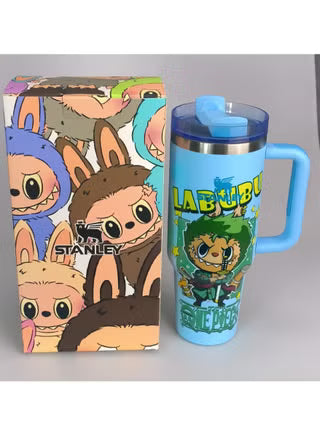 Stanley × Labubu Stainless steel vacuum insulated cup ,40oz Insulated Travel Cup