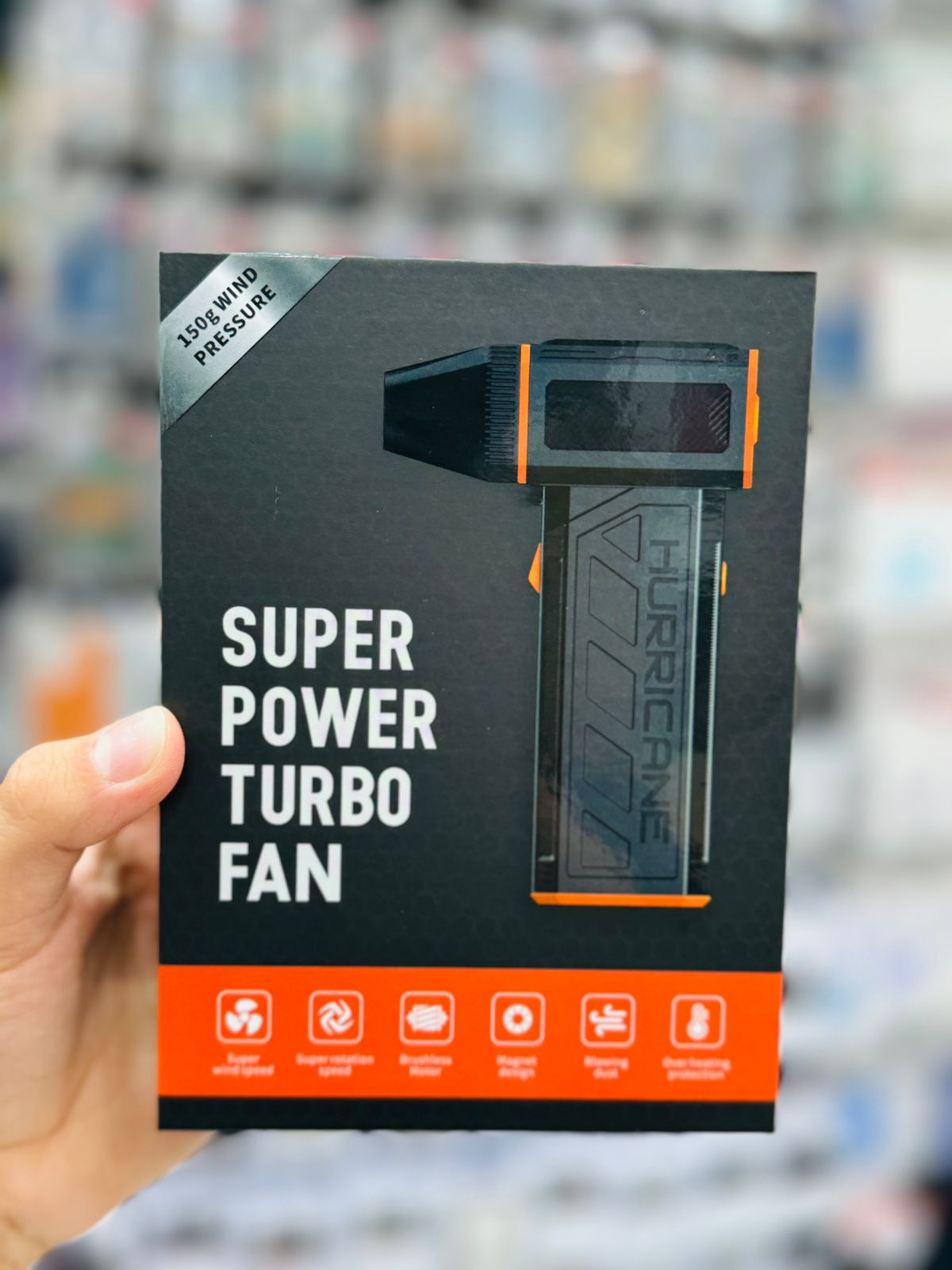 3-Speed Electric Duster, High-Speed Mini Jet Blower with Rechargeable Battery, Up to 150g Per Minute High-Speed Brushless Motor