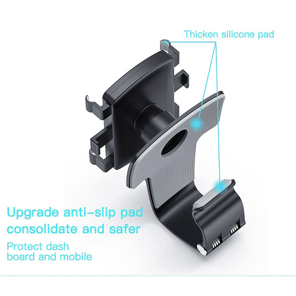 Yesido C101 Premium Quality Universal Car Dashboard Holder – 900° Free Rotation Fashionable Mobile Phone Car Mount