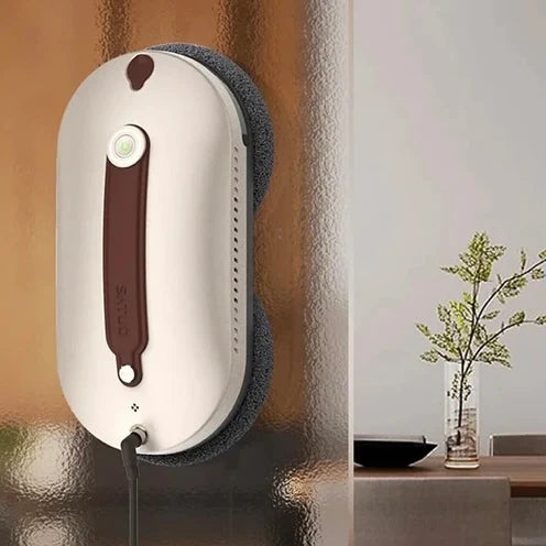 TUYA SATUO Window Cleaner Robot, Dual Spiral Cleaning Heads, 5600Pa Suction, Z-Shaped Route Planning, UPS, Remote Control Robot for Windows/Tiles, Lithium Battery, AI, 3 Cleaning Modes