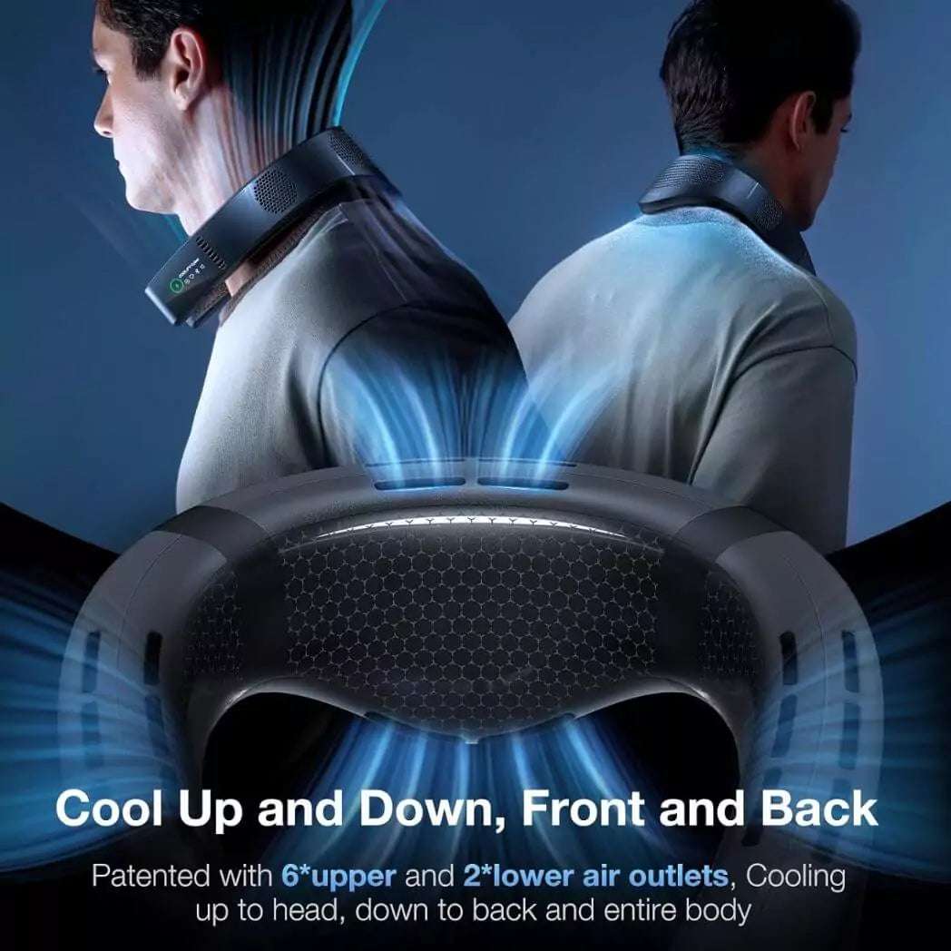 TORRAS COOLiFY Cyber Neck Air Conditioner Fan 6000mAh
