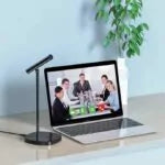 ADAK Desktop Tiltable USB Microphone with Built-in AI Noise Reduction Technology and Omnidirectional Pickup Pattern