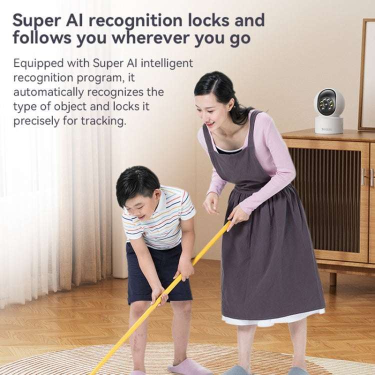 Smart Indoor HD Camera With Night Vision | 2 Mega Pixels | Resolation 1920×1080 | Yesido KM10 Indoor Camera