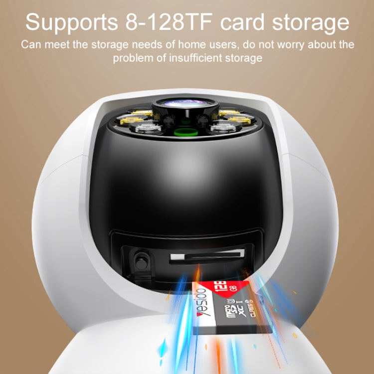 Yesido KM11 3.0MP Full Color Day and Night Smart 2.4G WIFI Camera, Specification:EU Plug