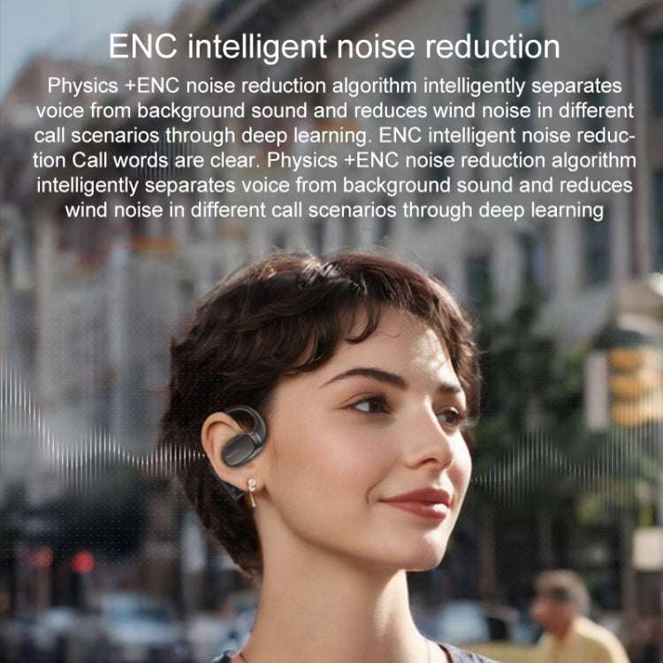 Yesido YSP18 OWS Open Wireless Bluetooth Earphone(Black)