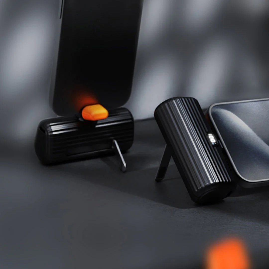 Pocket Power Bank Type-C Output 5000 mAh Black by Green Lion