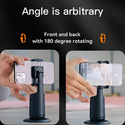 Yesido SF15 Intelligent Face Recognition 360-Degree Rotating PTZ Shooting Holder - Black