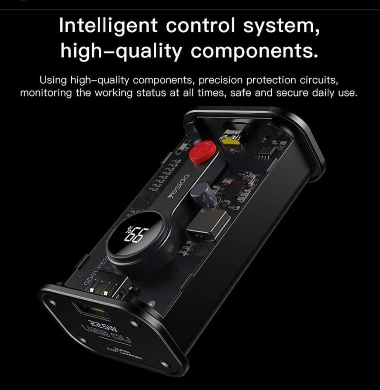 YESIDO power bank with a capacity of 10000 mAh YP35