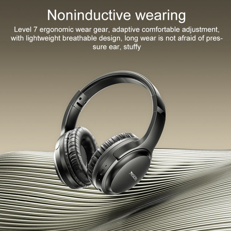 Yesido EP04 Over-Ear Wireless/Wired Headphones, Foldable Design, BV5.3 Mode, 200mAh Battery, Type-C Interface