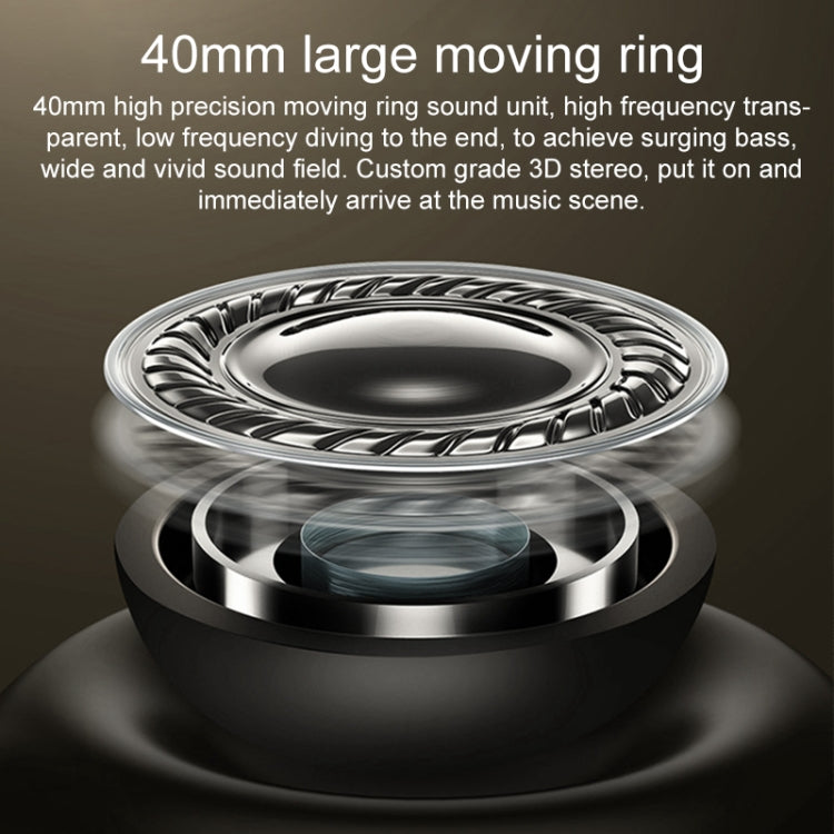 Yesido EP04 Over-Ear Wireless/Wired Headphones, Foldable Design, BV5.3 Mode, 200mAh Battery, Type-C Interface