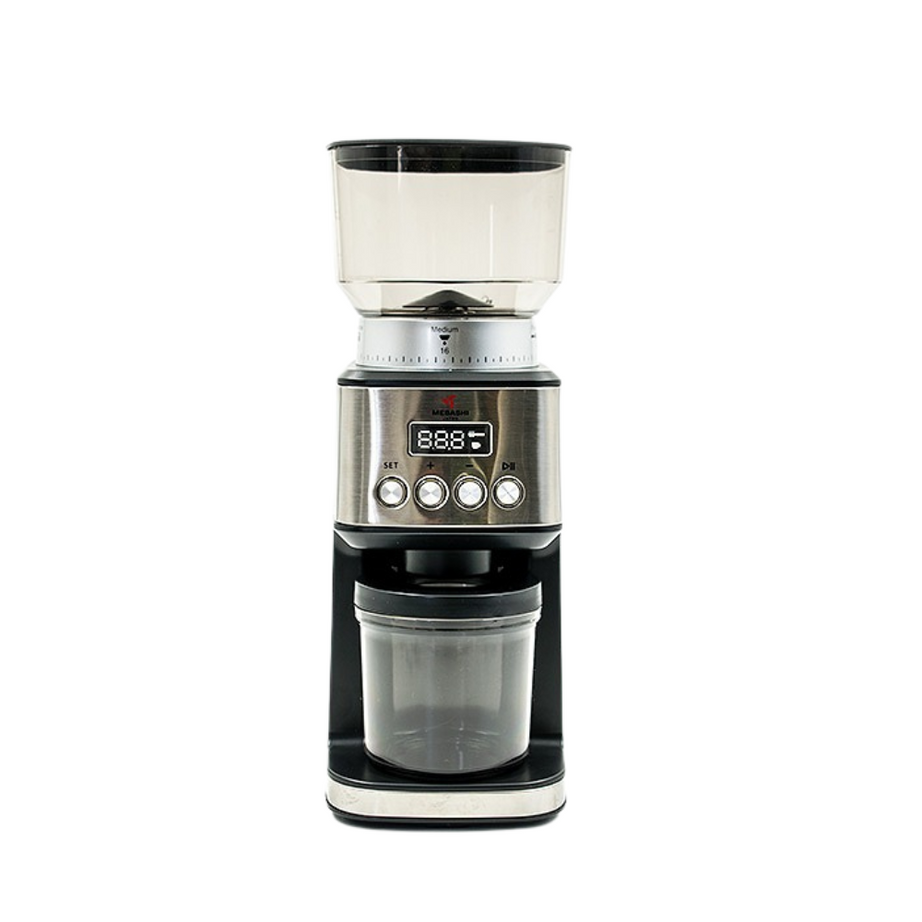 Mebashi™ Coffee Grinder, 180W, Stainless Steel, Large Grinding Bowl
