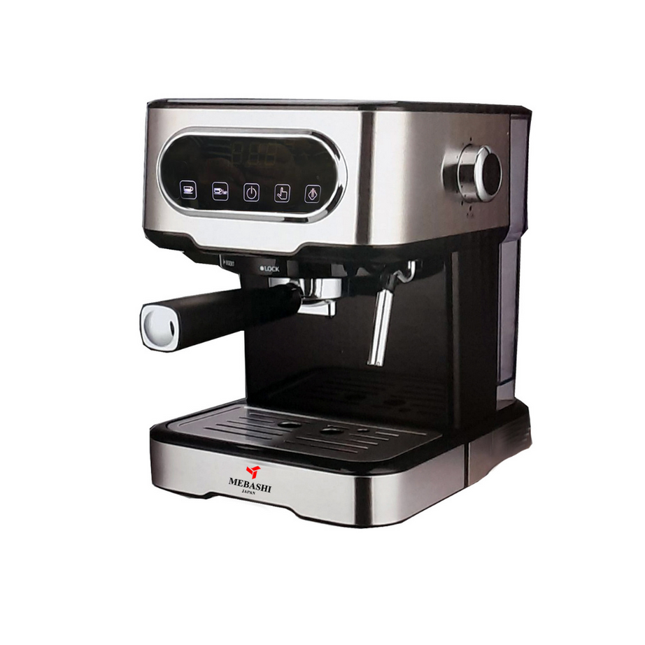 Mebashi™ ‎ME-ECM2022 Espresso Coffee Machine | 1.5L Capacity, 20Bar Pressure