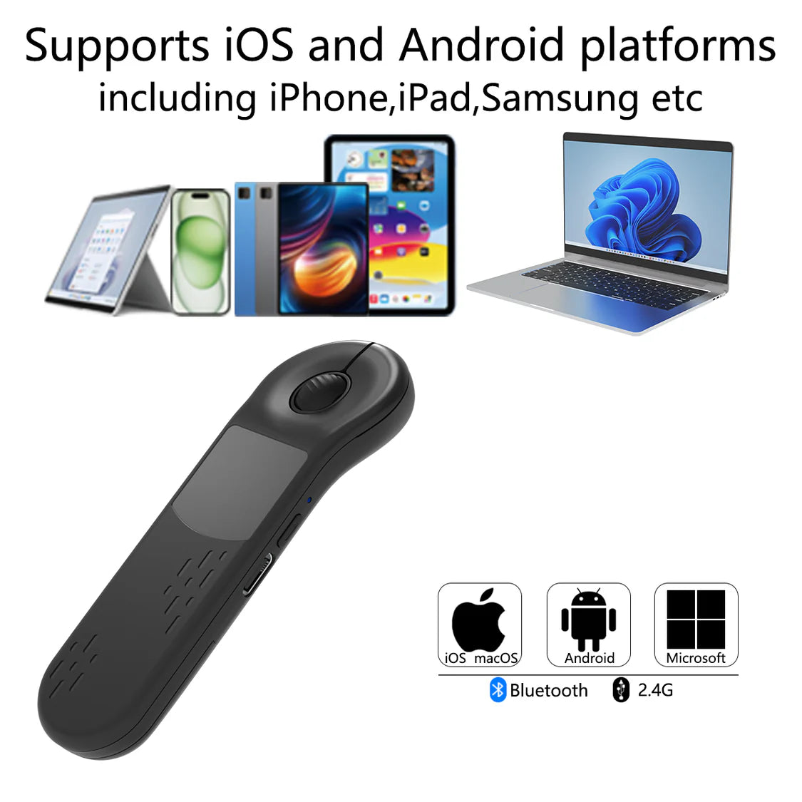 ADAK Pro Multi-Functional Air Laser Mouse