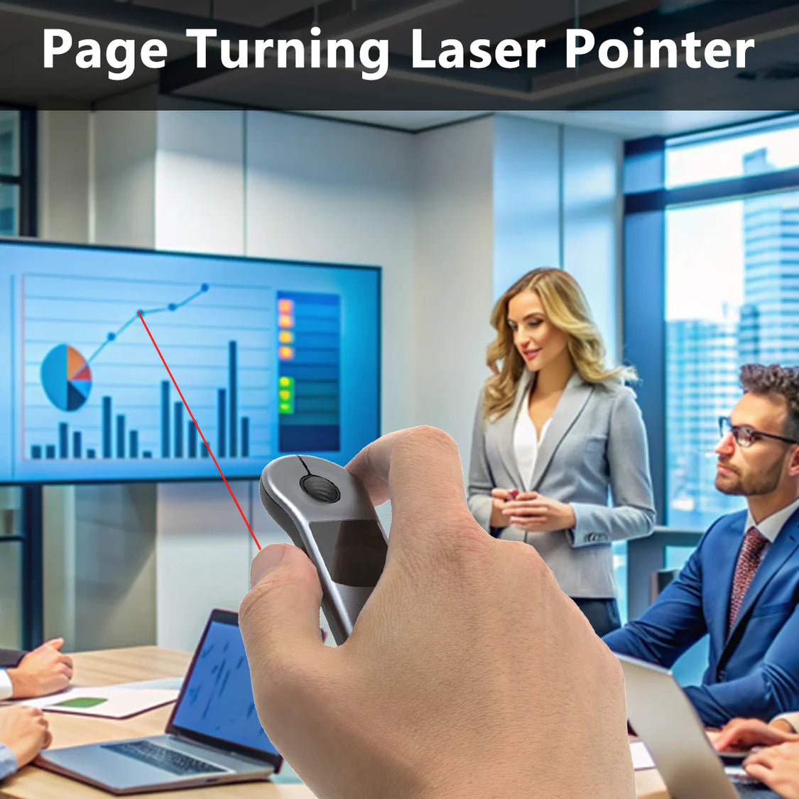 ADAK Pro Multi-Functional Air Laser Mouse