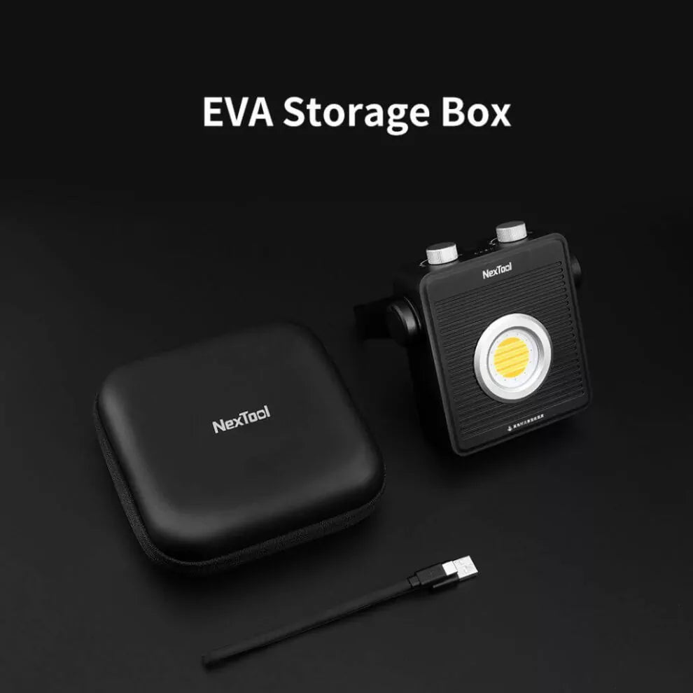 NexTool Outdoor Floodlight (Leiguang) – Versatile High-Capacity Lighting with Adjustable Brightness and Color Temperature