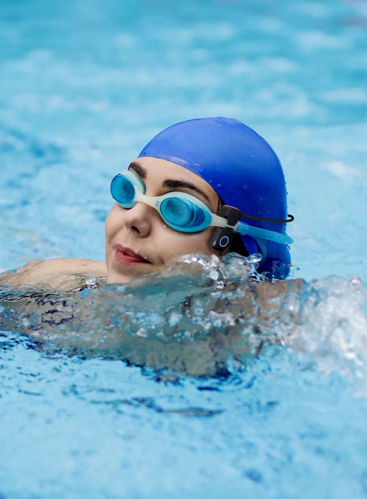 Bone Conduction Headphone Wireless Bluetooth Earphones Mp3 Music Player Hifi 8G Memory IPX8 Waterproof Swimming Headset with Mic