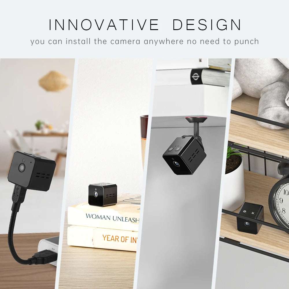 Hot Selling Full HD 1080P Long Time Video Recording Portable Small Camera Home Security Surveillance Miniature Camera