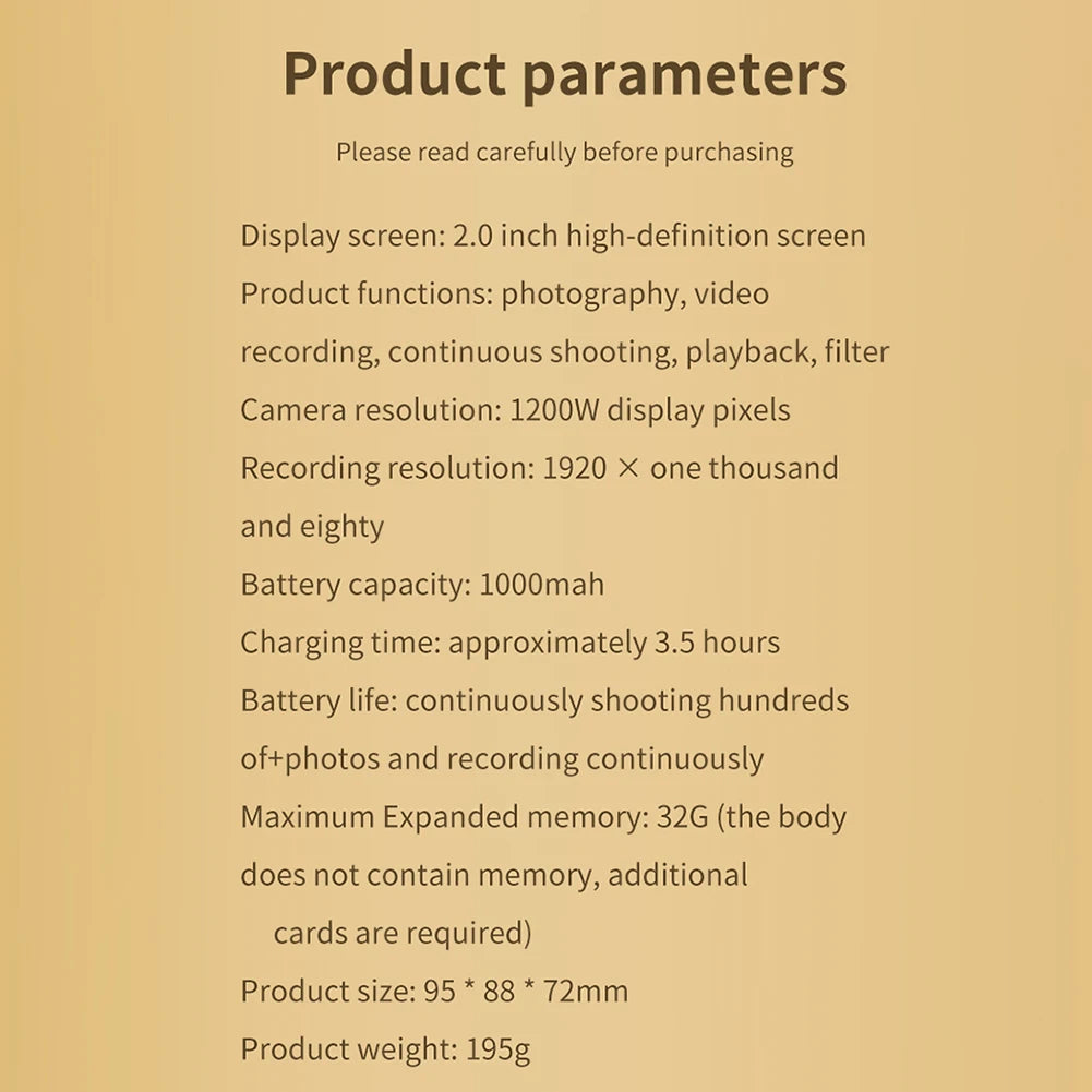 Kids Instant Camera 1080P Kids Camera Instant Print No Ink Printing Digital Camera 180°Flip Lens For Girls Boys