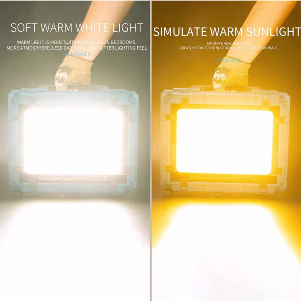 ADAK Solar Emergency Rechargeable Flood Light 800W - W8121-3 - Blue