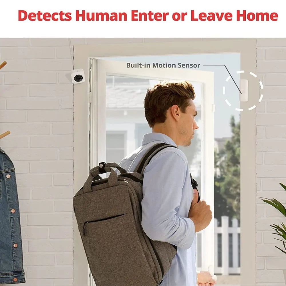 SwitchBot Contact Sensor – Smart Door and Window Security Monitor with Motion Detection, Compatible with Alexa and Google Assistant