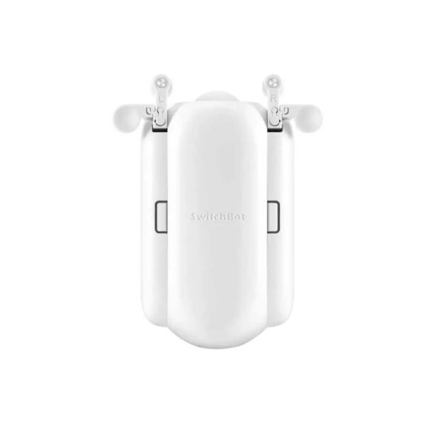 SwitchBot Smart Curtain – Automated Curtain Opener with App Control, Timer Function, and Voice Assistant Compatibility (Alexa, Google Home, Siri) – Easy 30-Second Installation – White