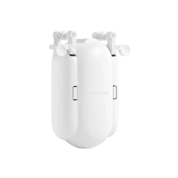 SwitchBot Smart Curtain – Automated Curtain Opener with App Control, Timer Function, and Voice Assistant Compatibility (Alexa, Google Home, Siri) – Easy 30-Second Installation – White