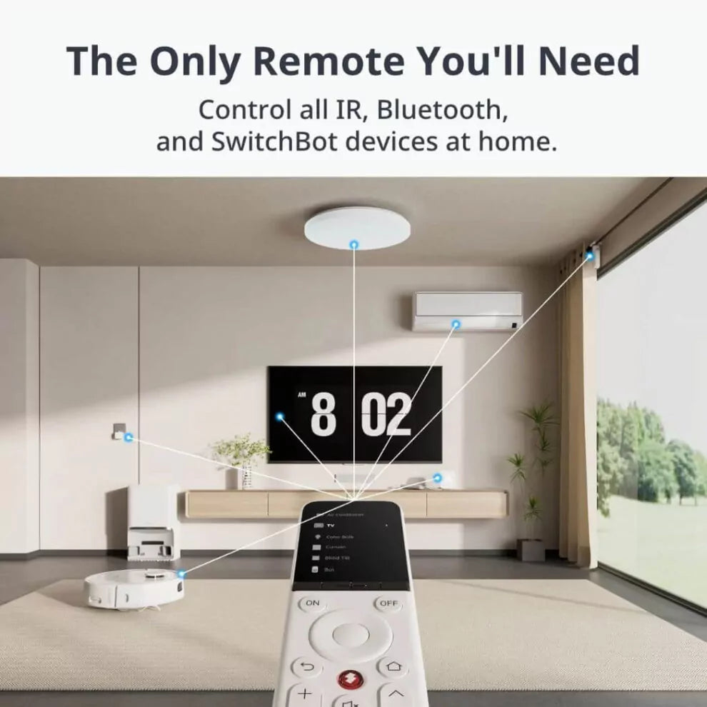 SwitchBot Universal Remote Control – Requires SwitchBot Hub for Enhanced Functionality